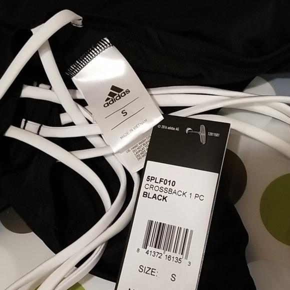 💕ADIDAS💕 Graphic Crisscross One-Piece Swimsuit - Picture 13 of 13